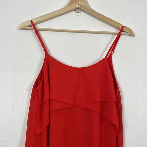 Lulus dress women's size small spaghetti strap red pullover lined sleeveless - Picture 3 of 8
